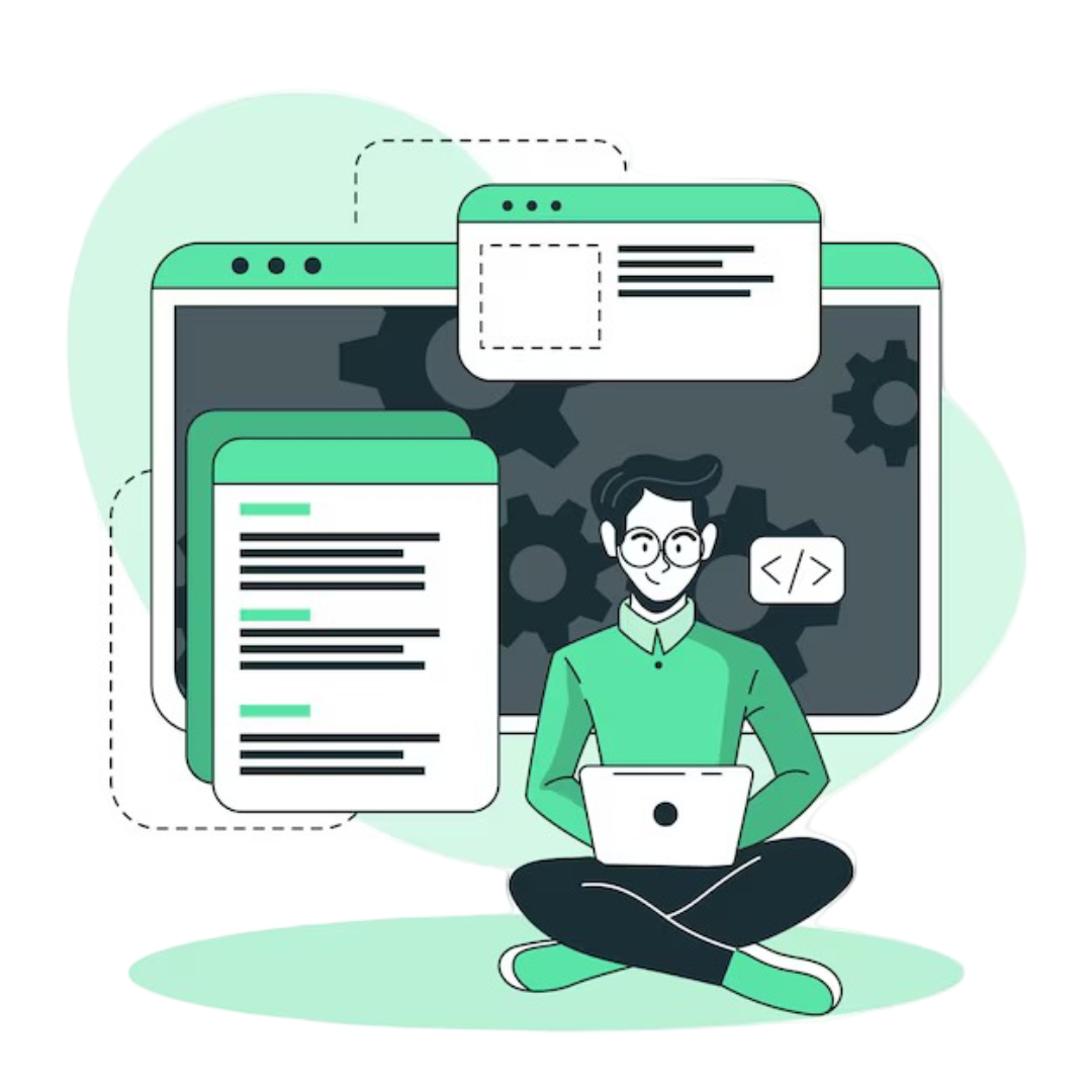 Contact vector image